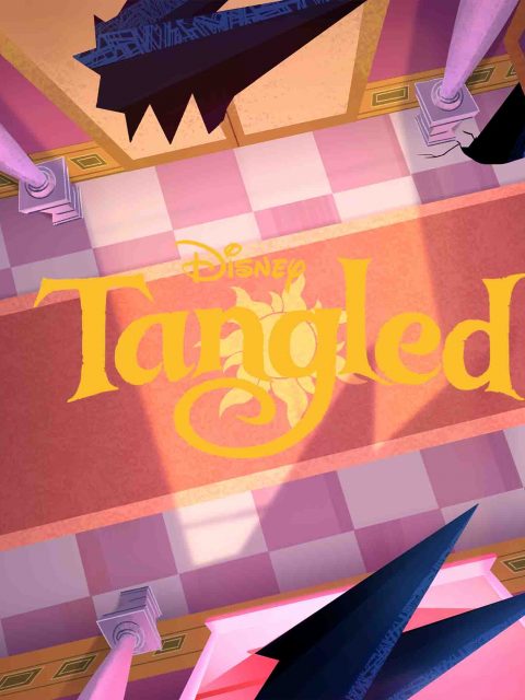 Background Paint Tangled Animated Series