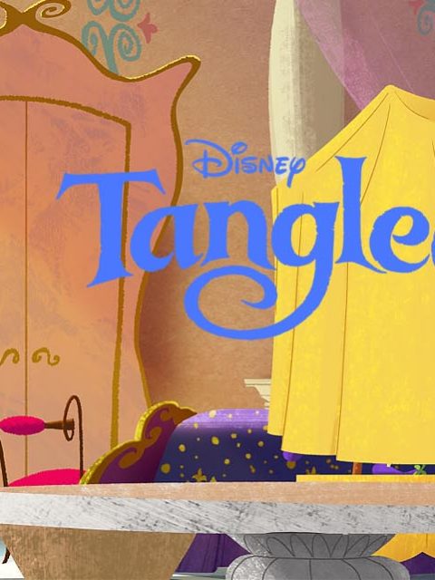 Background Paint Tangled Animated Series