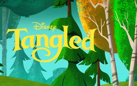 Background Paint Tangled Animated Series