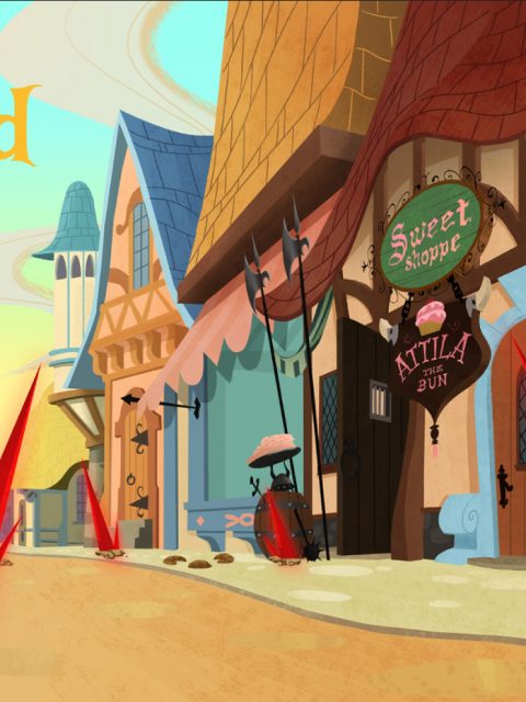 Background Paint Tangled Animated Series